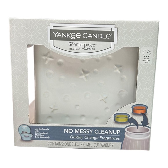 Yankee Candle Scenterpiece Meltcup Warmer - 1600920 Frosty - Picture 1 of 2